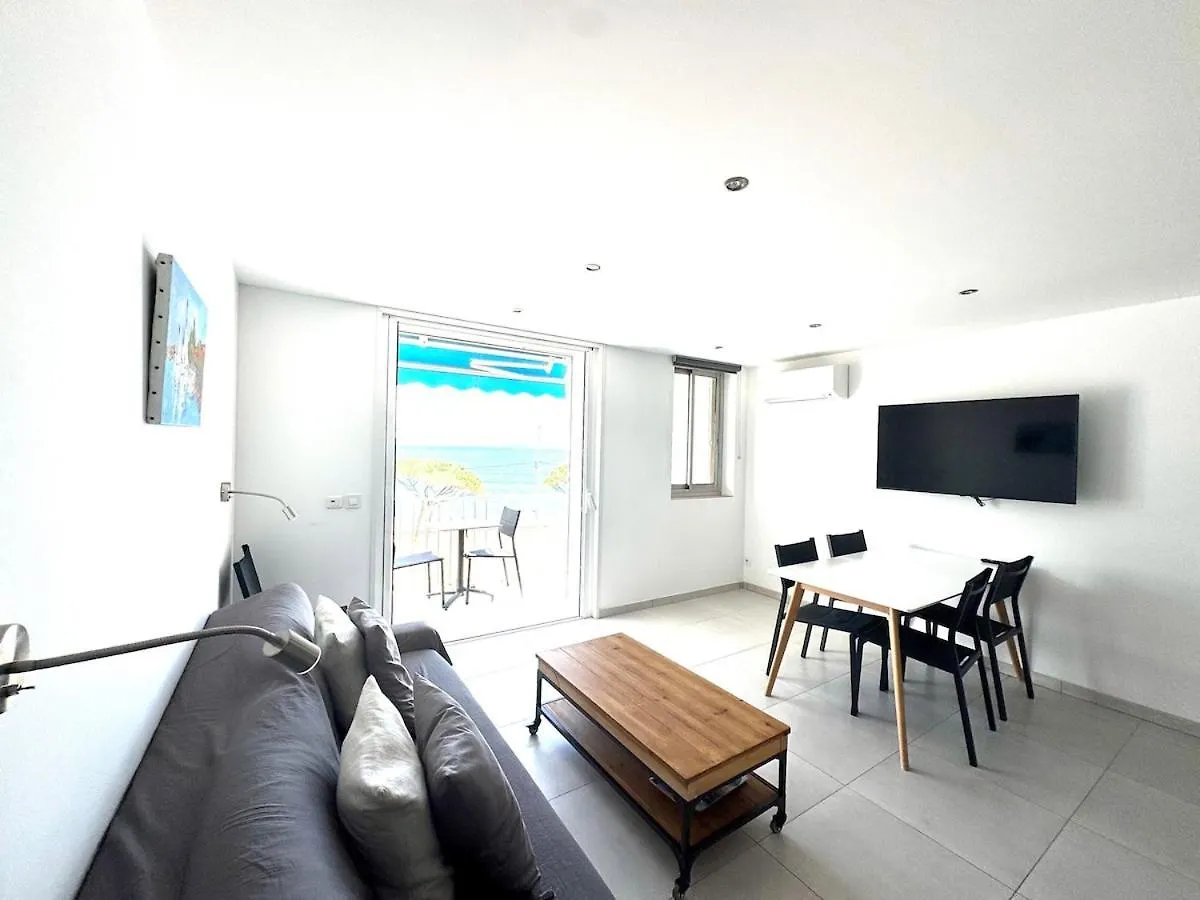 Apartment T3 Panorama Plage Front De Mer 180 Degres Parking Climatisation La Ciotat France
