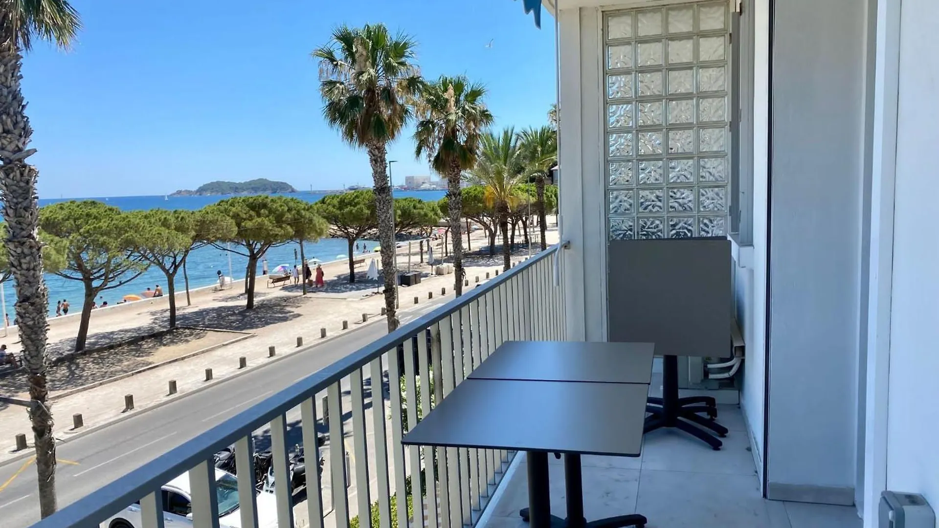 Apartment T3 Panorama Plage Front De Mer 180 Degres Parking Climatisation La Ciotat