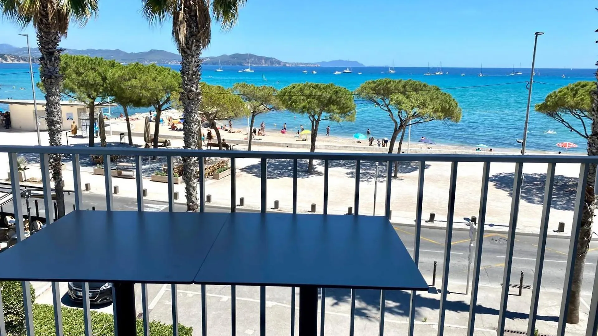 T3 Panorama Plage Front De Mer 180 Degres Parking Climatisation La Ciotat